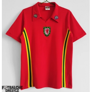 Wales 1976-1979 Retro Domácí Dres Krátký Rukáv Wales 1976-1979 Retro Domácí Dres Krátký Rukáv